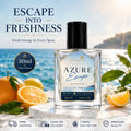 AZURE ESCAPE Perfume – Inspired by Afternoon Swim | Fresh Citrus Luxury for Men