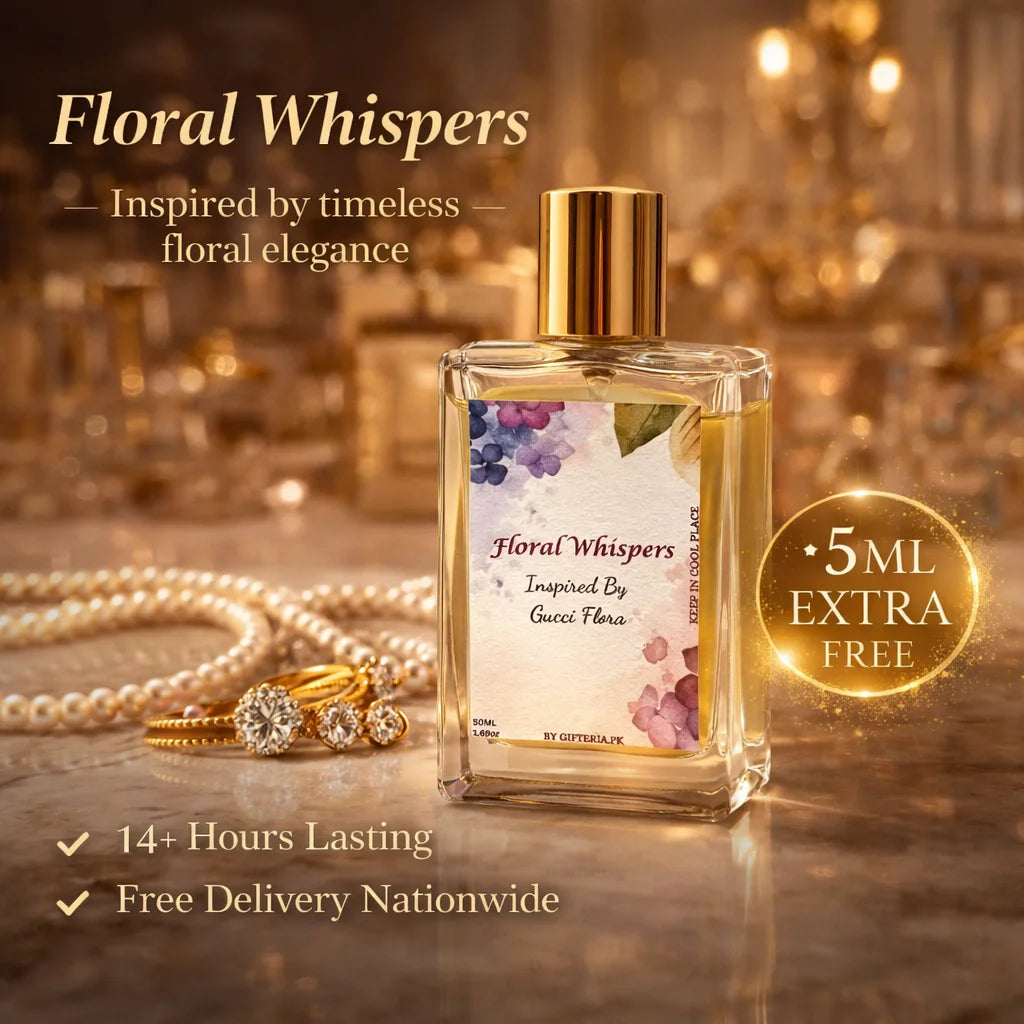 Floral Whispers | Inspired By Gucci Flora | Luxury Women’s Perfume(55-ml)